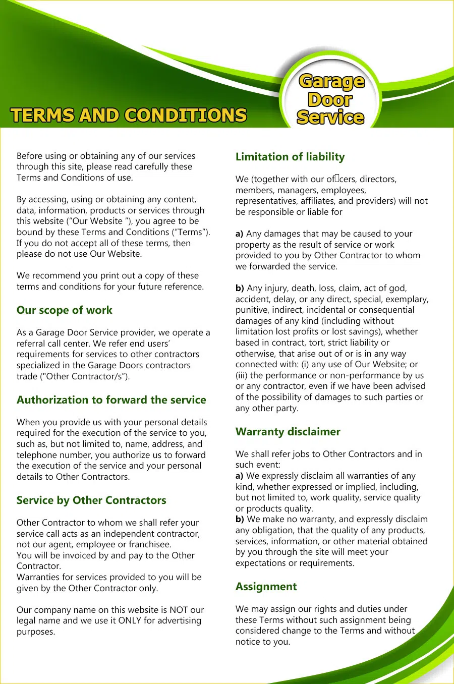 Master Garage Door Service Miami, FL 786-419-4420